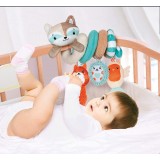 Clementoni Baby играчка за количка и креветче "Animal Soft Spiral Toy" (0+ mes.)