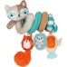 Clementoni Baby играчка за количка и креветче "Animal Soft Spiral Toy" (0+ mes.)