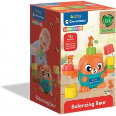 Clementoni Baby Montessori Balance Bear - Сложувака Мече Балансер(12м+)