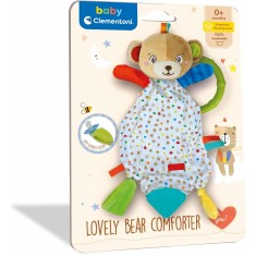 Clementoni Baby играчка ќебенце - "Lovely Bear" (0+ mes.)