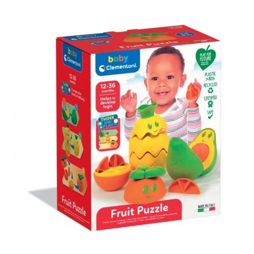 Clementoni Baby слoжувалка Овошје "Fruit Puzzle" (10-36 мес.)