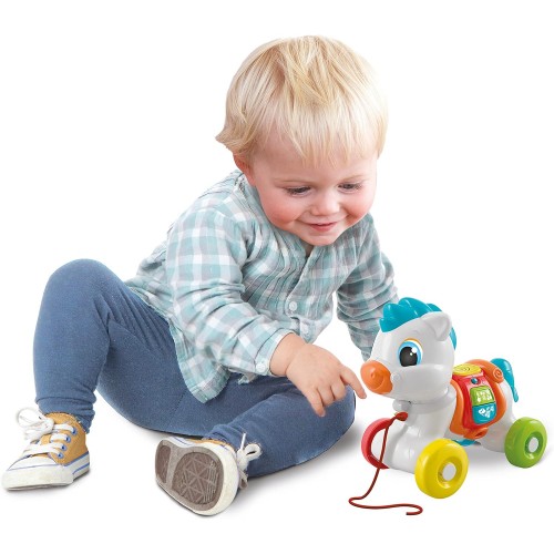 Clementoni Baby Интерактивно Коњче "Pull Along Baby Pony" (06-36 mes.)