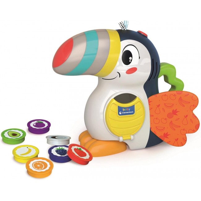 Clementoni Clemmy Baby Giuliano the Toucan - интерактивна музичка играчка (12м+)