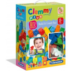 Clementoni Clemmy Plus Меки Коцки "Build & Create" (18+mes.)