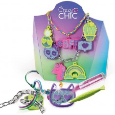  Clementoni Crazy Chic "My Multicolor Pendants - Шарени Приврзоци" 7 +год.