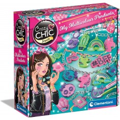  Clementoni Crazy Chic "My Multicolor Pendants - Шарени Приврзоци" 7 +год.