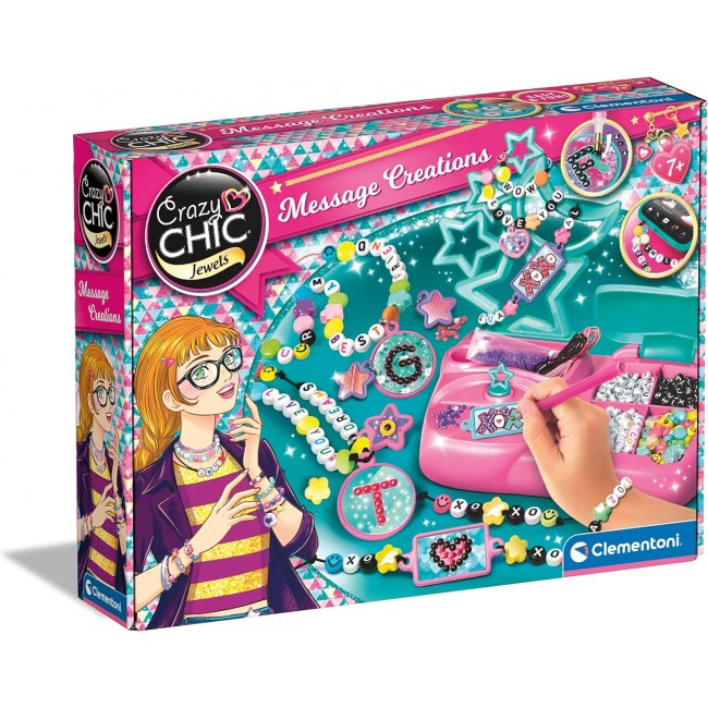 Clementoni Crazy Chic  Накит со Порака "Message Creations" (7+год.)