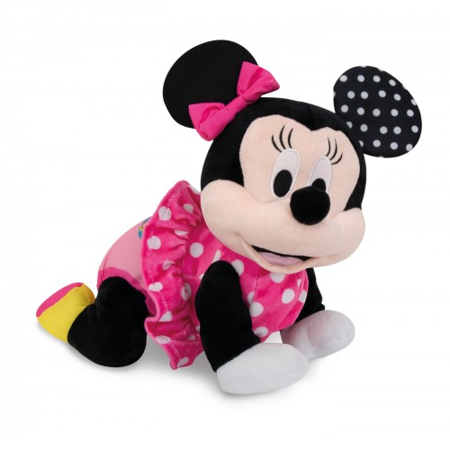 Clementoni Disney Baby интерактивна кукла "Minnie Crawl with me" (6-36 mes.)