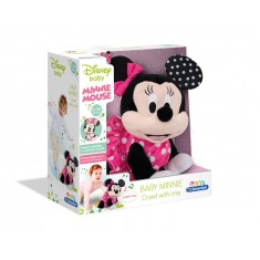 Clementoni Disney Baby интерактивна кукла "Minnie Crawl with me" (6-36 mes.)