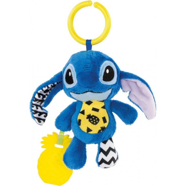 Clementoni Disney Baby "Stitch on the Go Plush - плишана кукла тропка" (3m+)