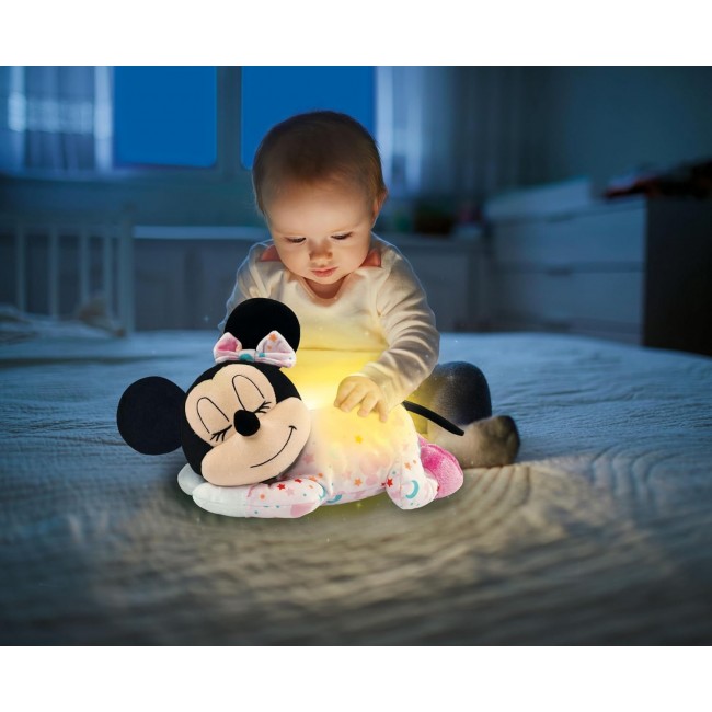 Clementoni Disney Baby MinnieRelaxing Plush Sounds, Melodies and Lights (0+m)