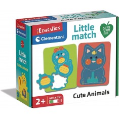 Clementoni Едукативна Игра Сложувака "Little Match Cute Animals"(2+год.)