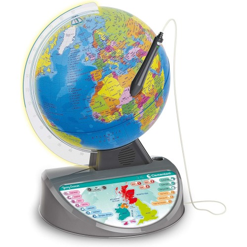 Clementoni Интерактивен зборувачки Глобус"The Interactive Globe" (7+год.)