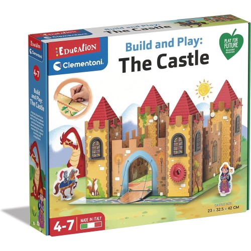 Clementoni Едукативна Игра Замок "Build & Play Castle" (4+ god)