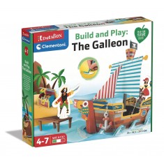 Clementoni Едукативна Игра Галија "Build & Play Galeon" (4+ god)