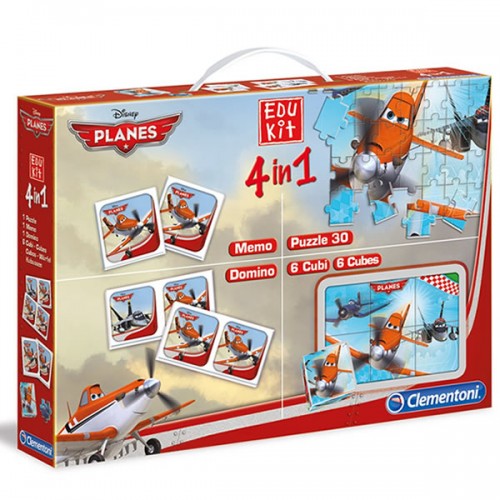 Clementoni Edu Kit игри 4во1 "Disney Planes" (3+год.)