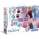 Clementoni Edu Kit игри 4во1 "Frozen 2" (3+год.)