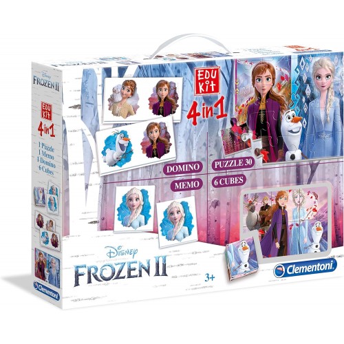 Clementoni Edu Kit игри 4во1 "Frozen 2" (3+год.)