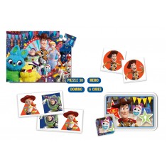 Clementoni Edu Kit игри 4во1 "Toy Story" (3+год.)