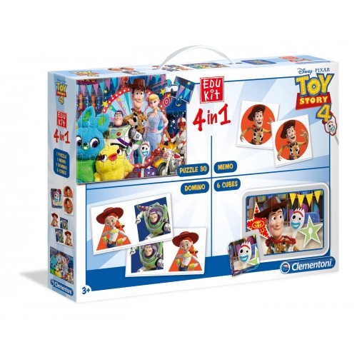 Clementoni Edu Kit игри 4во1 "Toy Story" (3+год.)