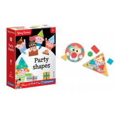 Clementoni Едукативна Игра - Форми "Party Shapes"(2+год.)