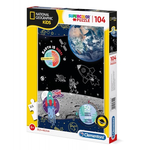 Clementoni National Geographic "Space Explorer" Puzzle 104пар. (6+год.)