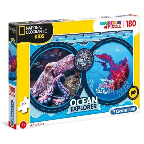 Clementoni National Geographic "Ocean Expedition" Puzzle 180пар. (7+год.)