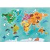Clementoni Explore Maps Мапа на Животни во Светот 250пар.(7+год.)