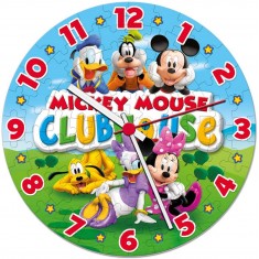 Clementoni Пазли Вистински Часовник 96пар. "Mickey Mouse Club House"(3-5год.)