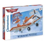 Clementoni Пазли за Прозорец или огледало "Planes"60pcs (5+год.)