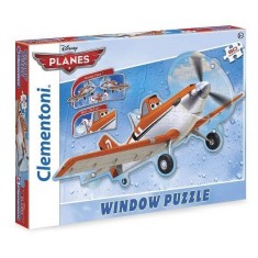 Clementoni Пазли за Прозорец или огледало "Planes"60pcs (5+год.)