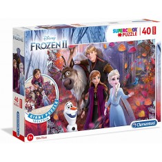 Clementoni Disney Frozen 2 Гигантски Пазли 40 пар.(3+год.)