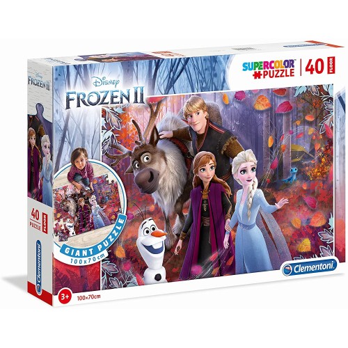 Clementoni Disney Frozen 2 Гигантски Пазли 40 пар.(3+год.)