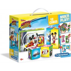 Clementoni Мулти Коцки Сложувалка "Mickey Roadster Racers"(4+год.)