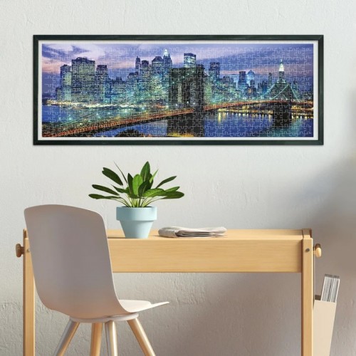 Clementoni Panorama Puzzle "New Your Brooklyn Bridge" 1000пар.(14-99год.)