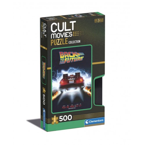 Clementoni Puzzle Култни Филмови "Cult Movies - Back to the Future" 500пар.(14-99год.)