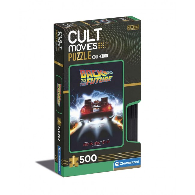Clementoni Puzzle Култни Филмови "Cult Movies - Back to the Future" 500пар.(14-99год.)