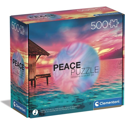 Clementoni Puzzle PEACE Collection "Living The Present" 500пар.(14-99год.)