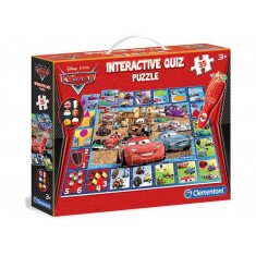 Clementoni Disney Интерактивни Квиз Пазли Disney Cars2 35пар.(3+год.)