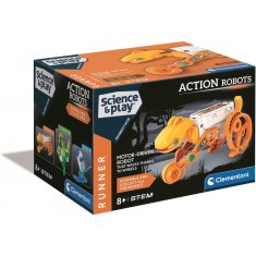 Clementoni Science Action Runner Robot - Робот Tркач (8г+)