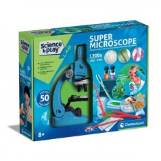 Clementoni Science Супер Микроскоп детски ПРО 1200х(8год+)