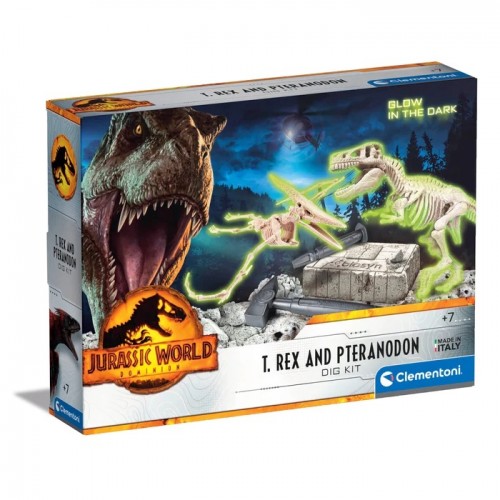 Clementoni Jurassic World "TRex & Pteranodon" (7+ год.)