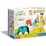 Clementoni Soft Clemmy Сензорнo Возче со Коцки "Sensory Train"(6m+)