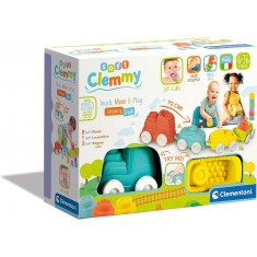 Clementoni Soft Clemmy Сензорнo Возче со Коцки "Sensory Train"(6m+)