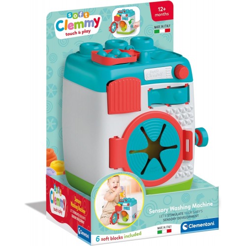Clementoni Baby Clemmy "Sensory Washing Machine - Сензорна Машина"(12m+) 