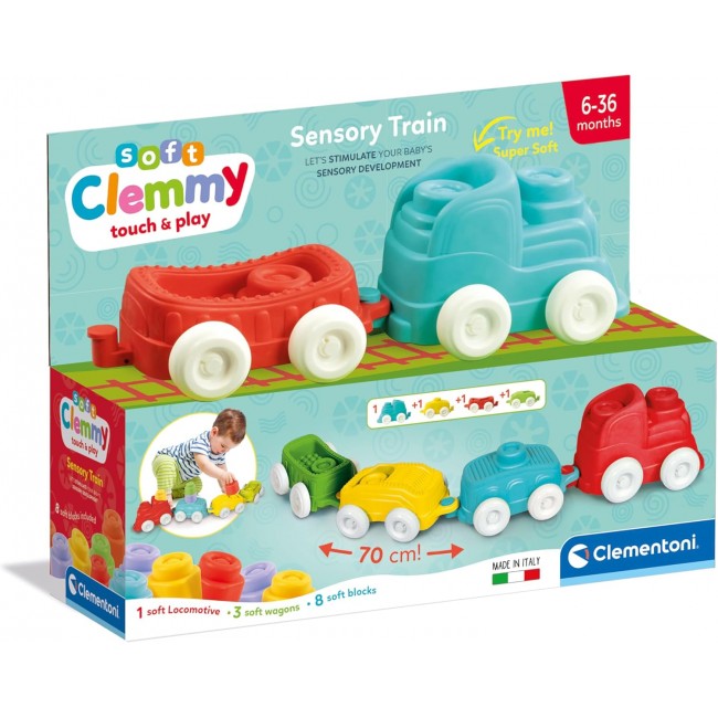 Clementoni Soft Clemmy "Sensory Train- Сензорно Возче"(6-36m)