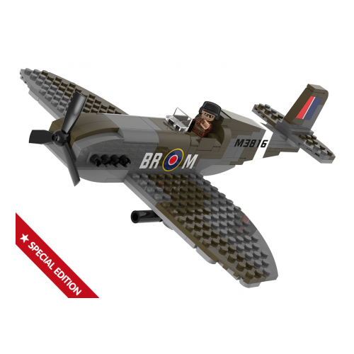 Sluban Army - Воен Авион "Spitfire" 182 коцки (8+год.)