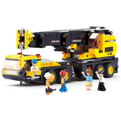 Sluban Town - Камион Кран 767 коцки (6+год.)