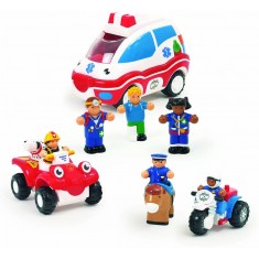 WOW Toys Сет од 3 Играчки "Emergency" (1,5-5год)